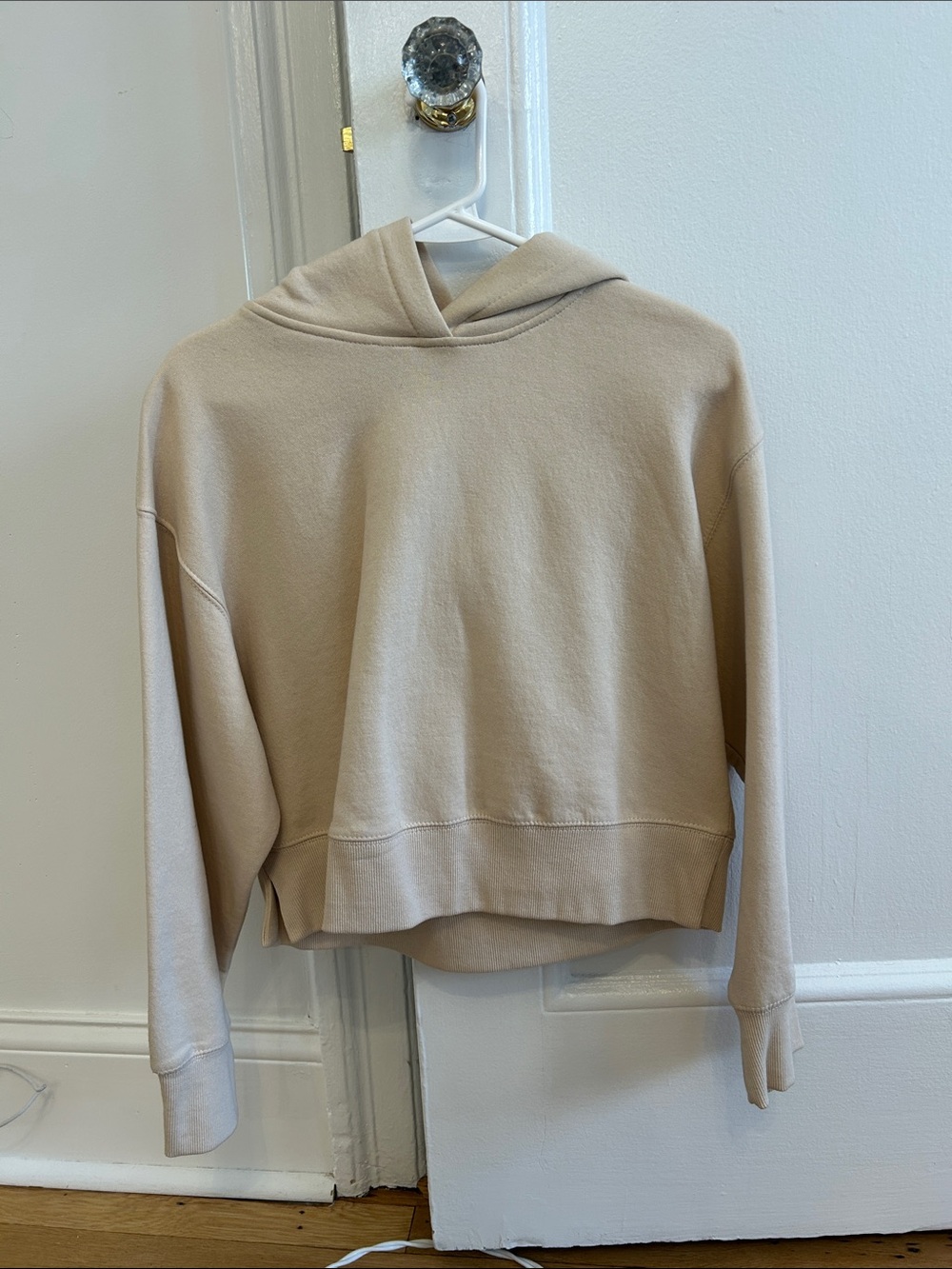 Zara Cream Hooded Pullover